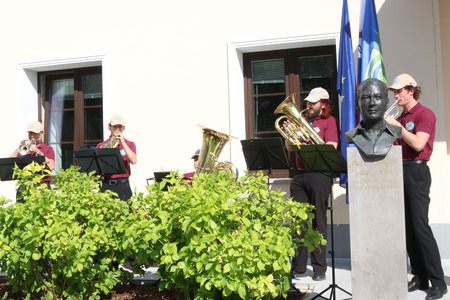 Odkritje kipa dr. Adolfa Obreze 08 Foto Ljubo Vukelič